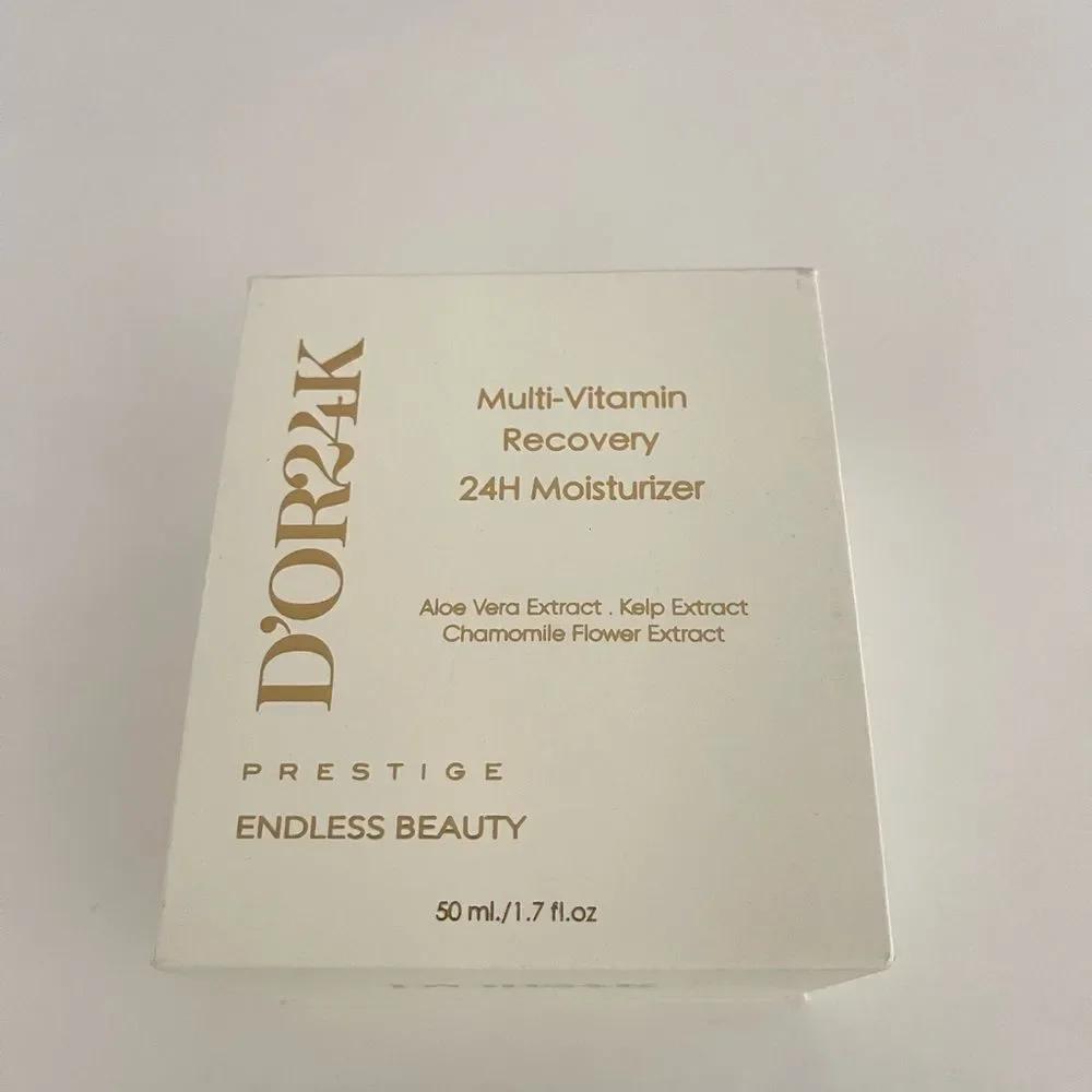 $195 Multi-Vitamin Recovery 24H Night & Day Moisturizer D’OR24K NEW